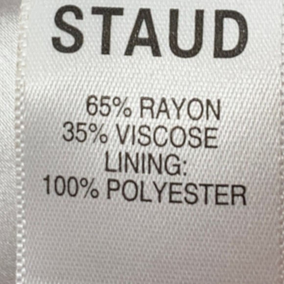 NWT Staud Women Mini Milla Gingham Daisy Plaid Dress 6 Lined Short Sleeve - Picture 7 of 12